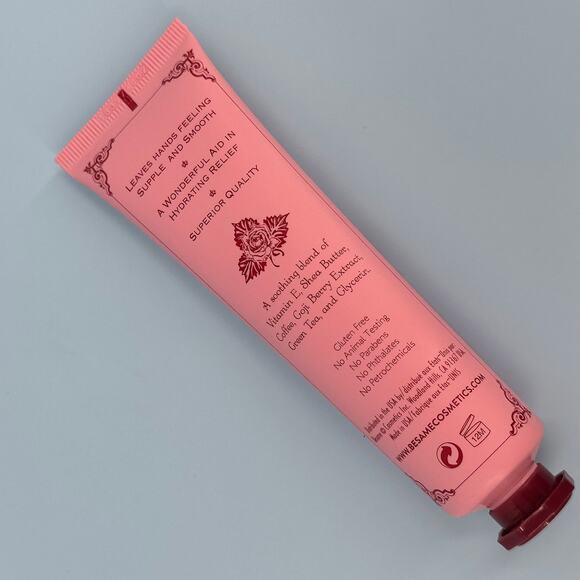 Besame Blushing Rose Moisturizing Hand Cream 2 oz 60ml - Picture 2 of 3